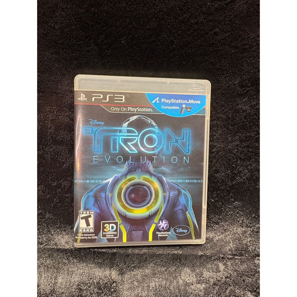 Disney TRON Evolution Sony PlayStation 3 PS3 Game Prequel to TRON Legacy CIB